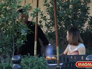 Teen wird von der strasse abgeschleppt