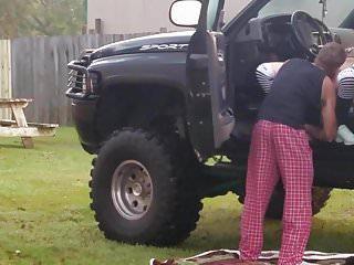 Amateur Rotschopf in der Öffentlichkeit gefickt